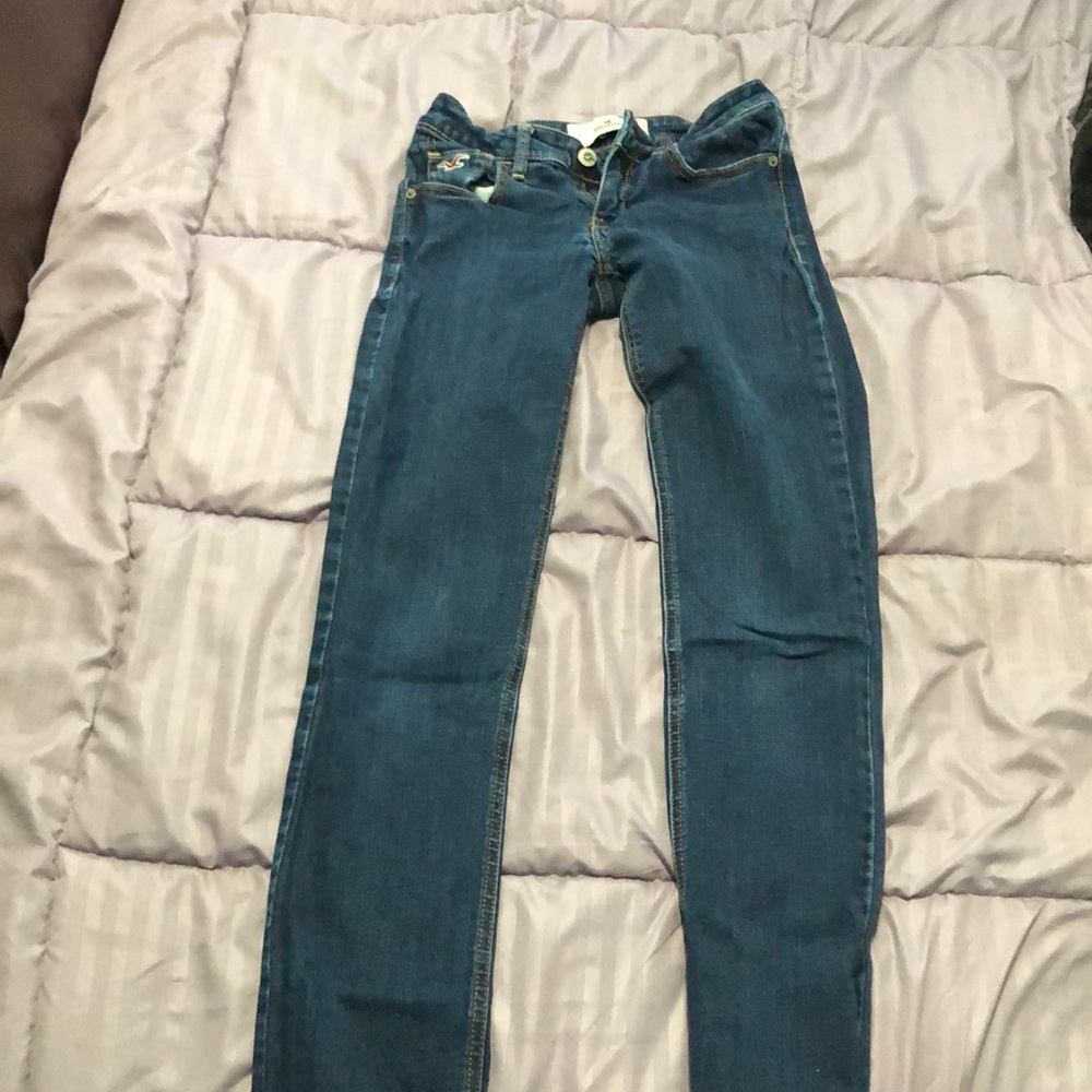 Dark jeans no holes